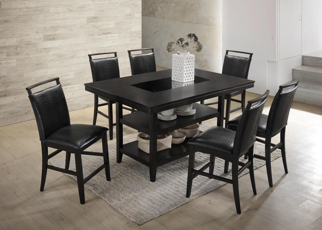 Tommy  - Counter Height Table & 6 Chairs Set