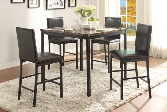 5Pc Set Dining chairs and tables -Tempe Collection