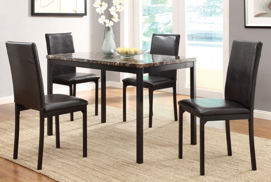 5Pc Set Dining chairs and tables -Tempe Collection