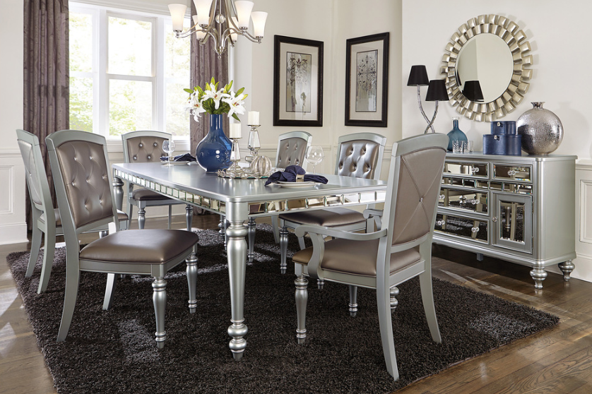 Dining Table with 6 pcs chairs  -Orsina Collection