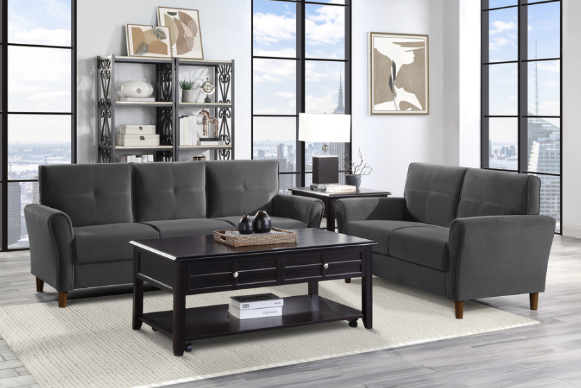 2-Piece Sofa and Loveseat Set