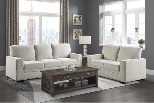 Sofa and Loveseat Set -Morelia Collection