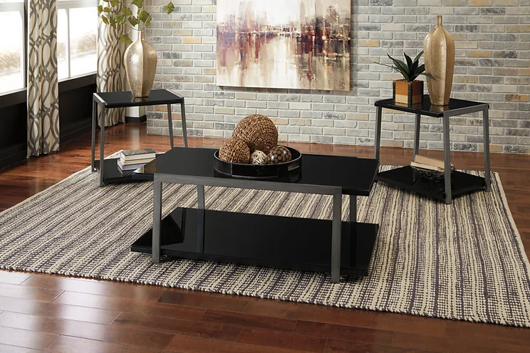 Ashley T326 Rollynx - 3PC Coffee Table