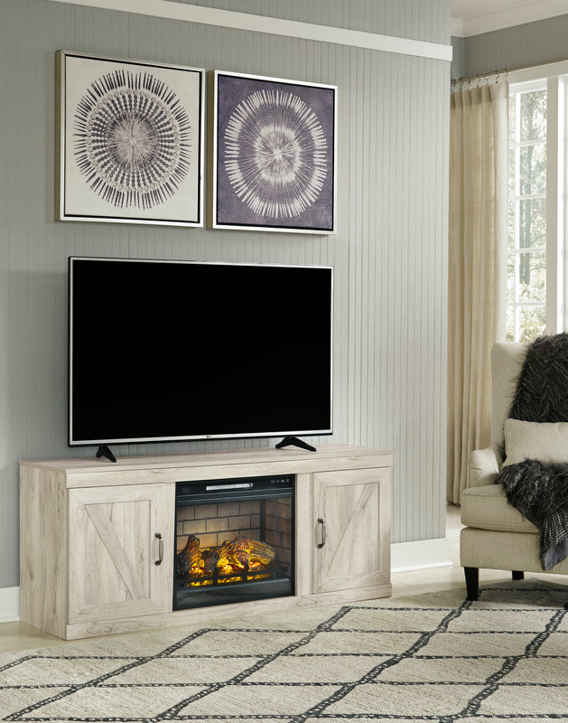 TV Stand with Fireplace