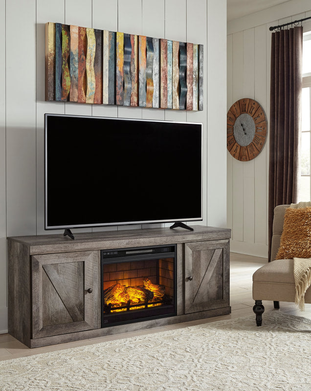 TV Stand with Fireplace