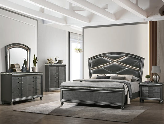 Adira Gray Bedroom Set