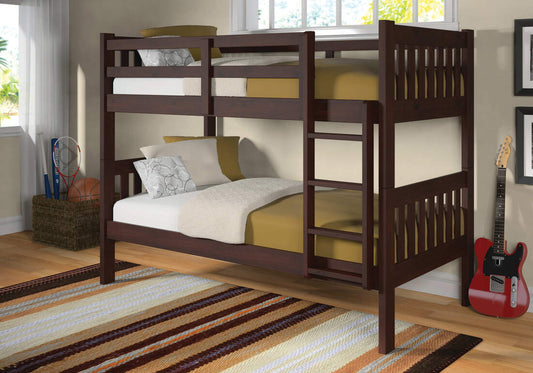 Mattress ready twin bunk bed and lofts- arcoirisfurniture