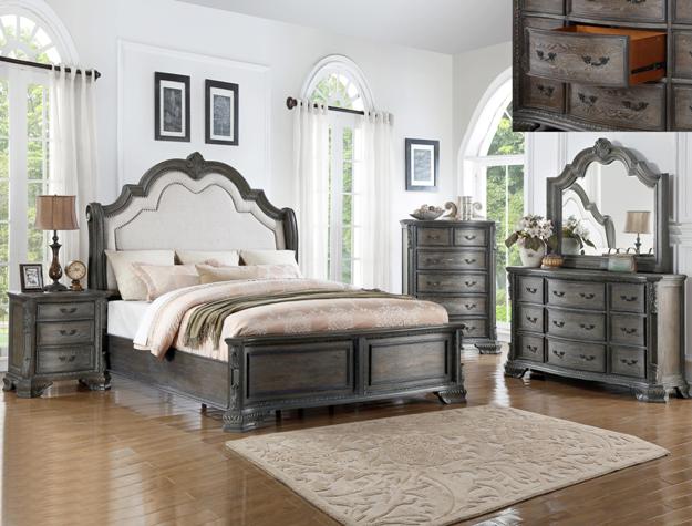 Sheffield Antique Bedroom Set